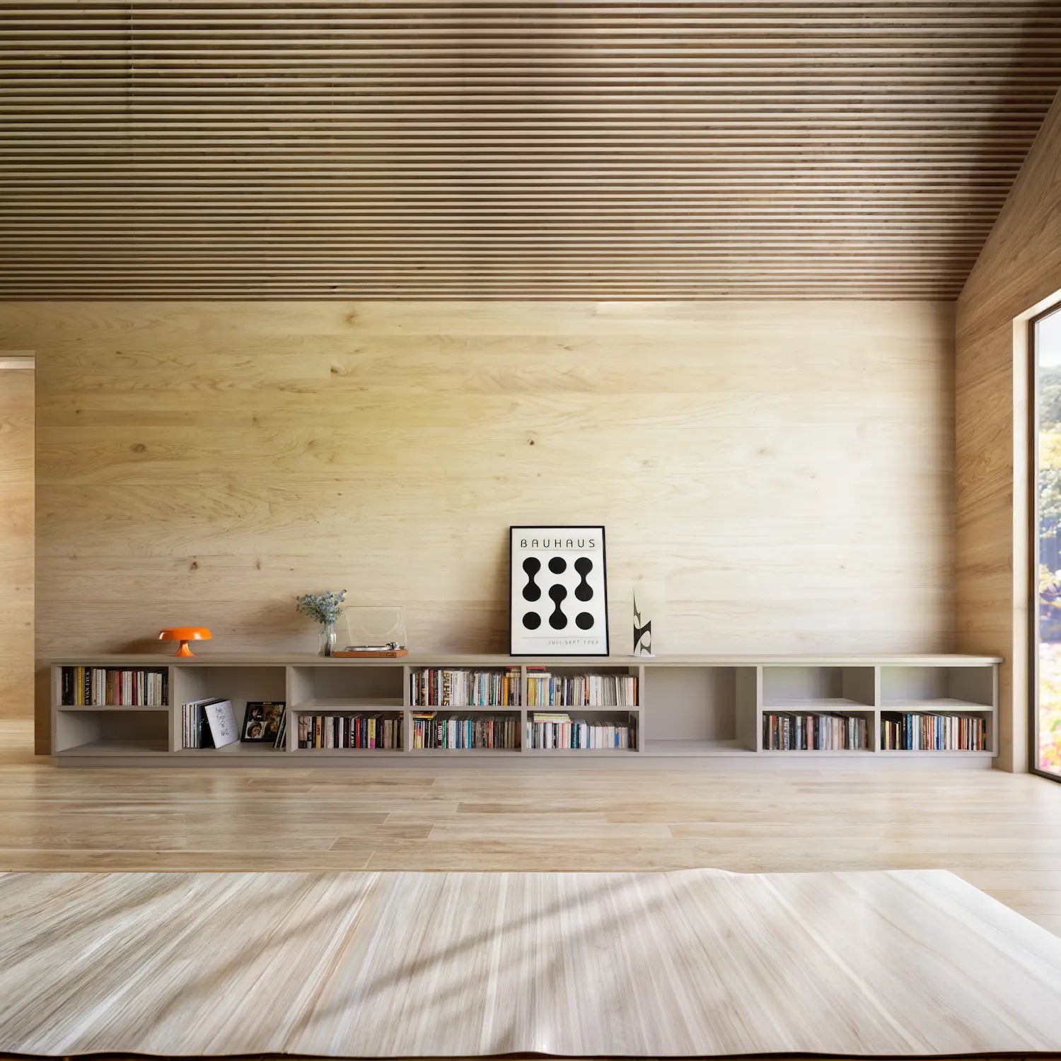 Lowboard met open vakken | Certo | Greyish hout