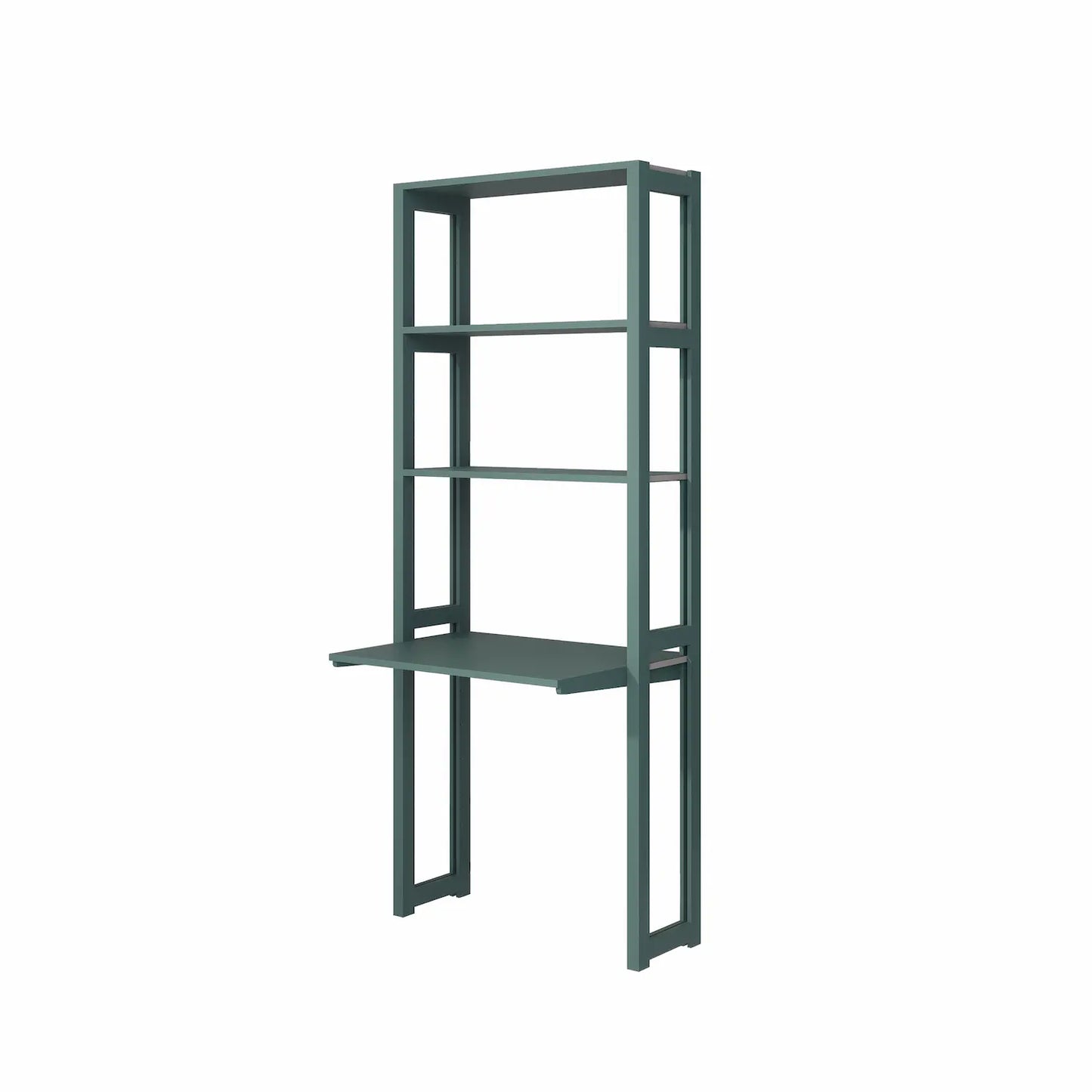 Compacte bureaukast | Lundia Original | Dennengroen hout