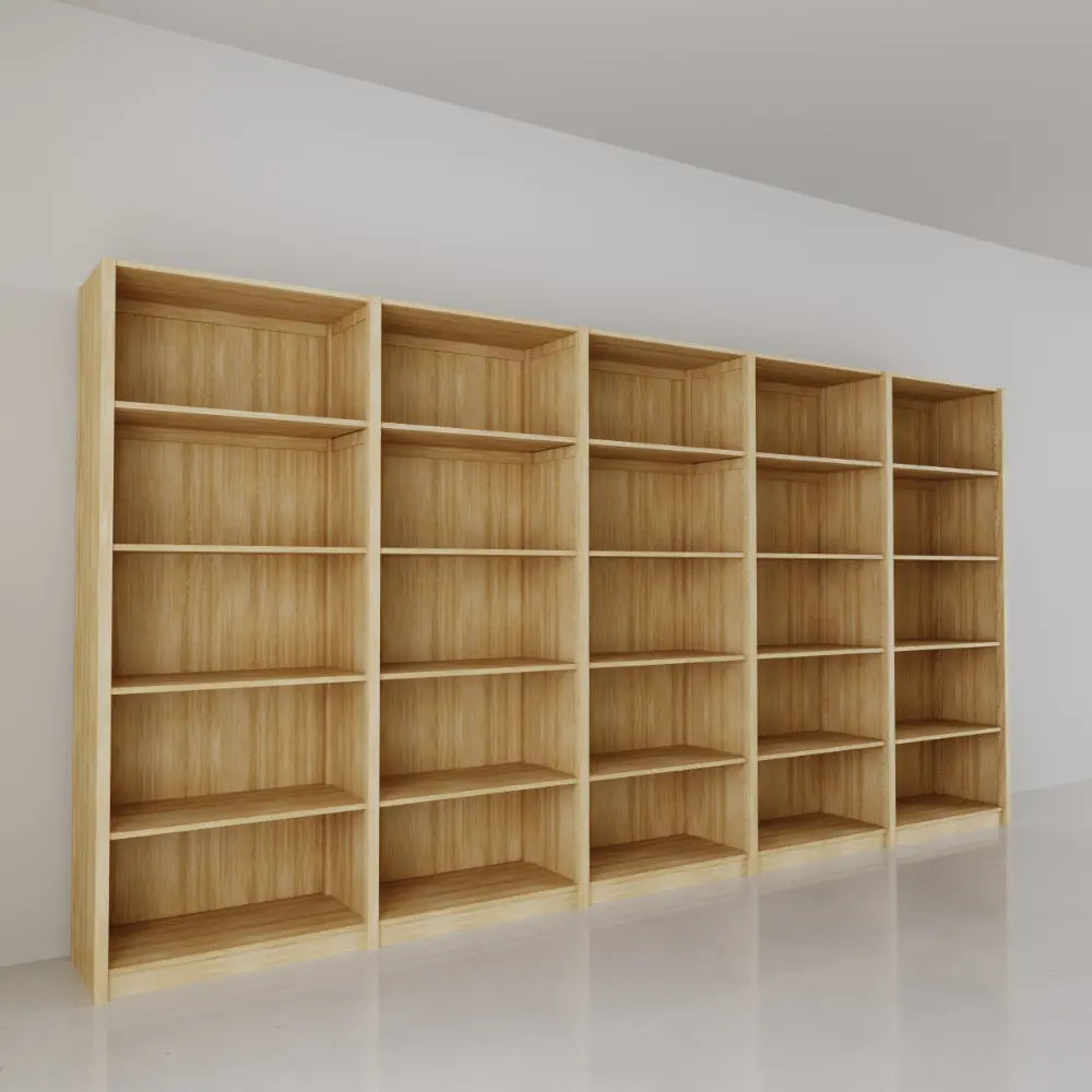 Houten wandkast | Lundia Original | Blank gelakt hout