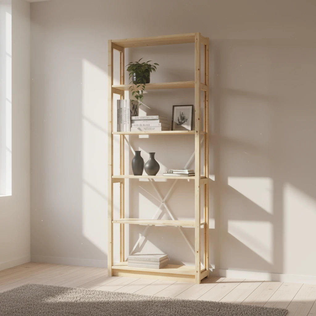 Boekenkast | Lundia Original | 208 x 85 x 30