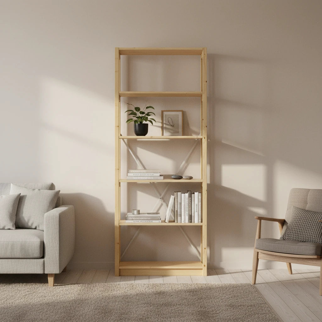 Boekenkast | Lundia Original | 208 x 85 x 30