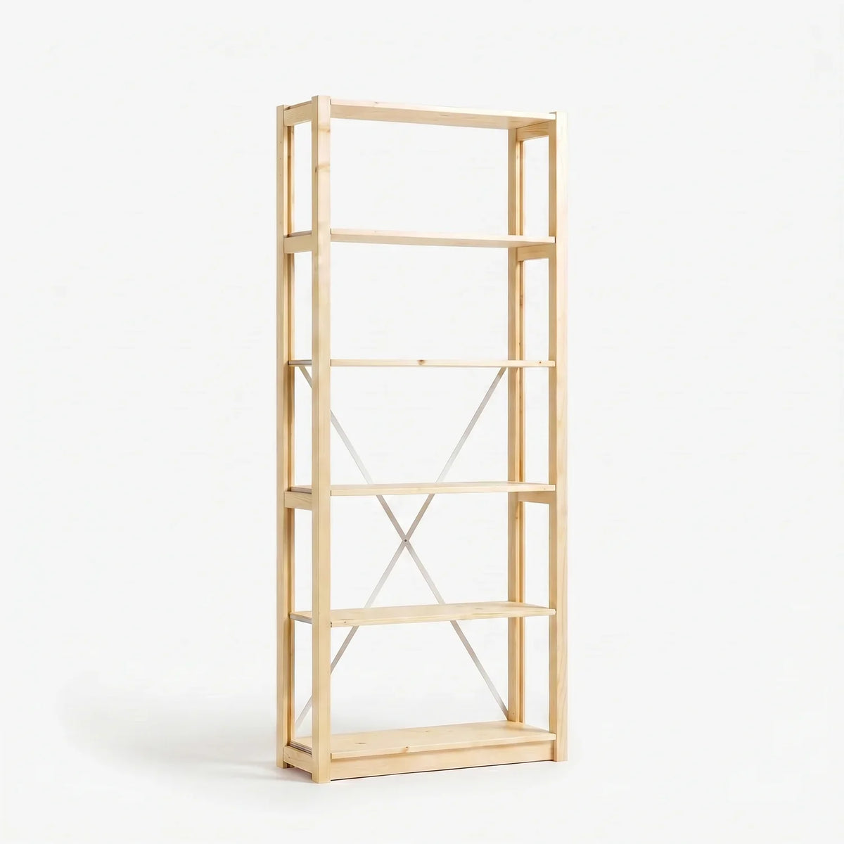Boekenkast basis | Lundia Original | 208 x 80 x 30, perspectief