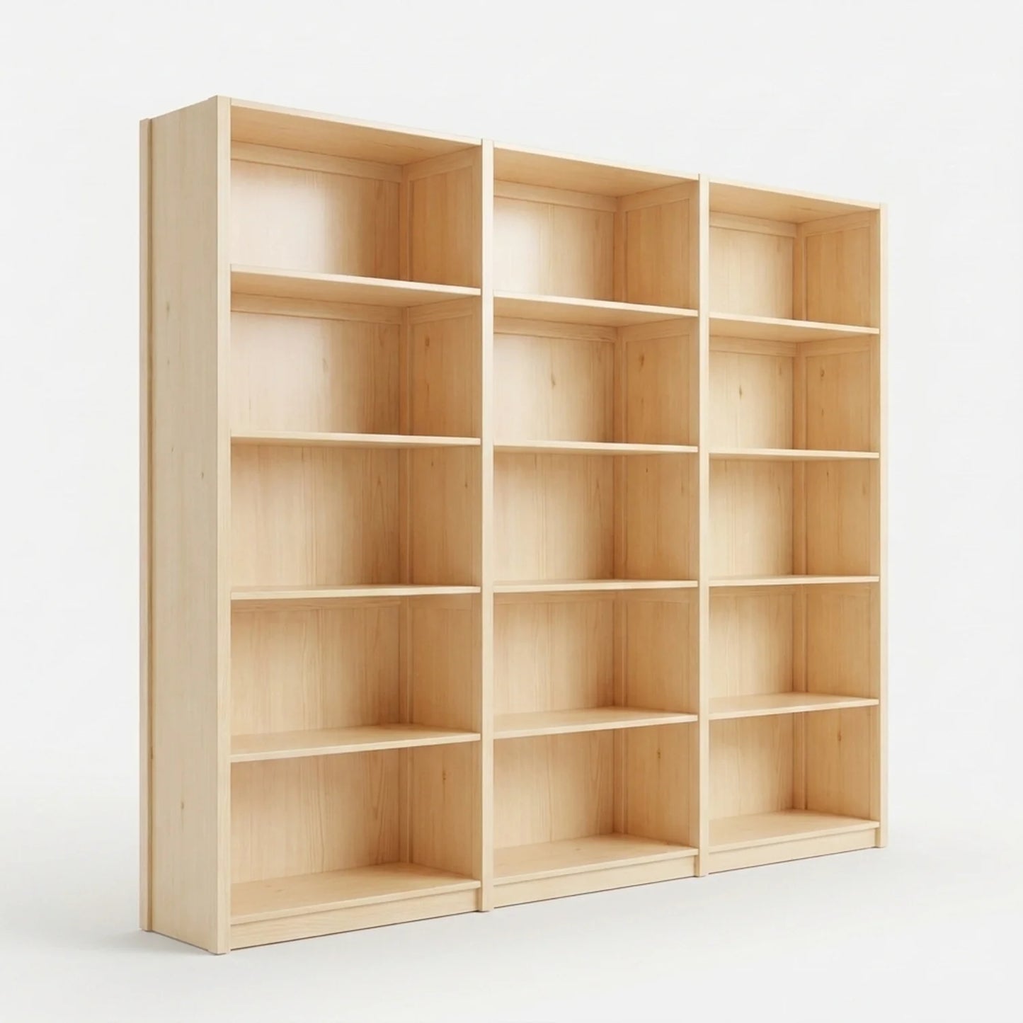 Armoire murale fermée | Lundia Original | Bois laqué transparent, perspectief