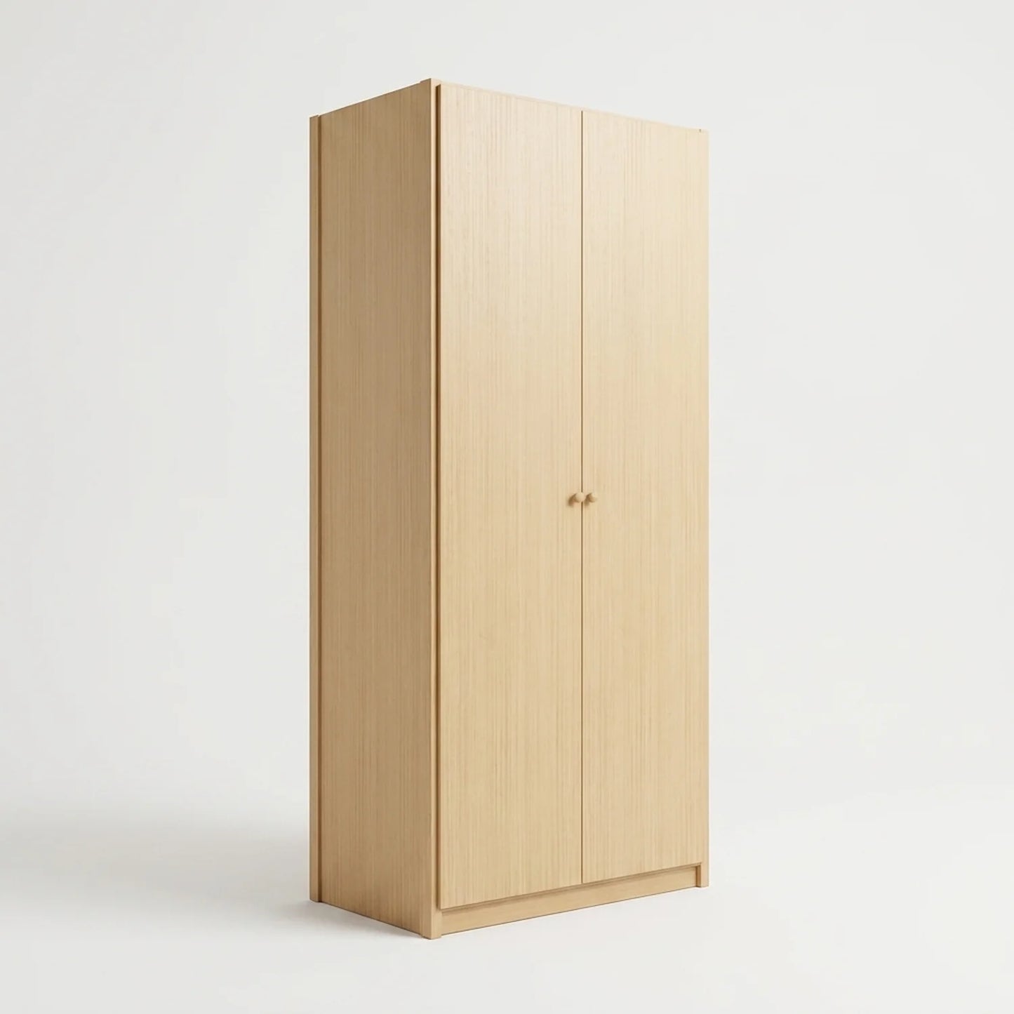 Armoire à portes | Lundia Original | Bois laqué transparent, perspectief
