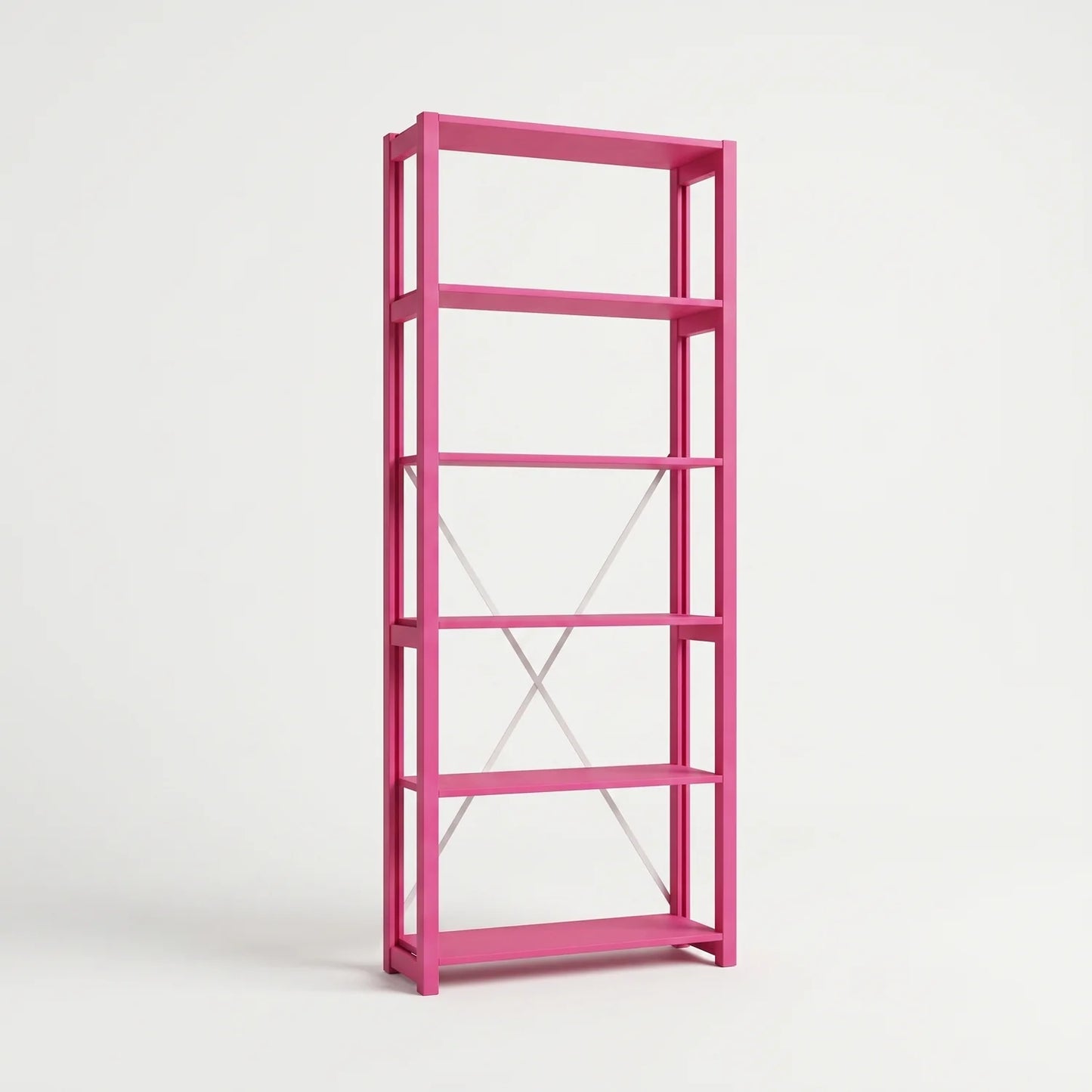 Bookcase | Lundia Original | Hot Pink, perspectief