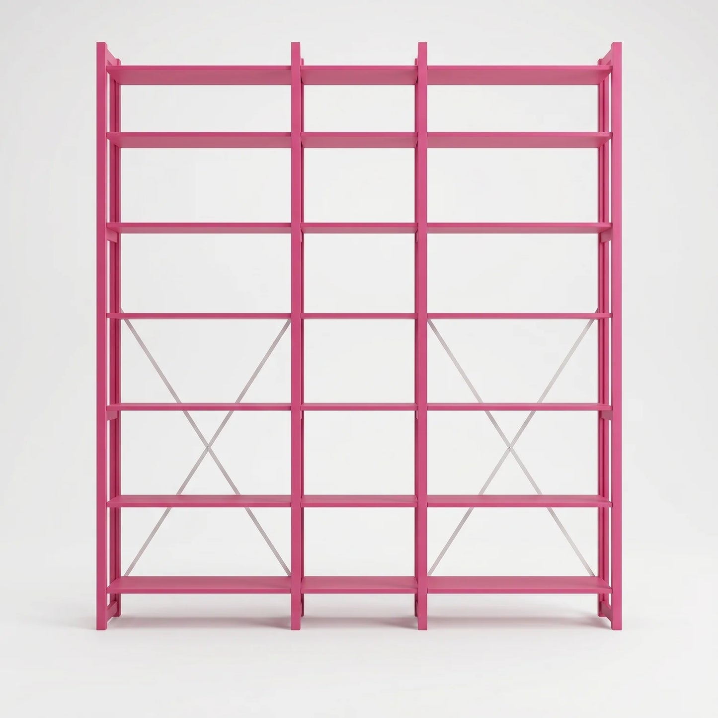 Bibliothèque ouverte | Lundia Original | Rose vif, vooraanzicht
