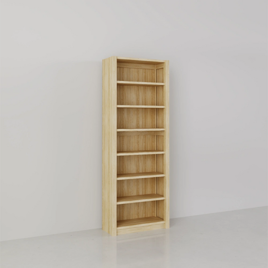 Smalle CD/DVD kast | Lundia Original | Blank gelakt hout
