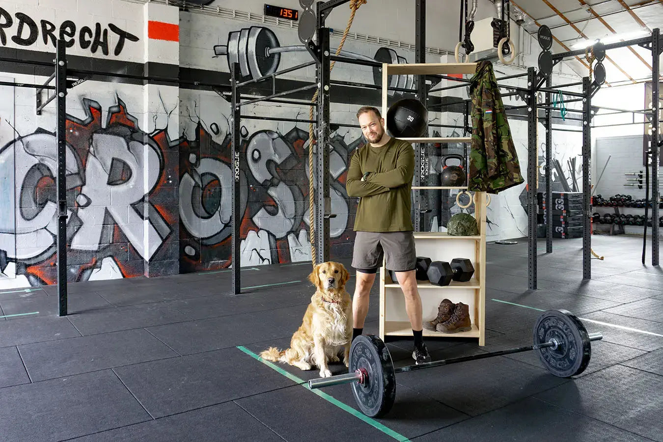 Een kast vol passie voor crossfitfanaat Daan Toolenaar