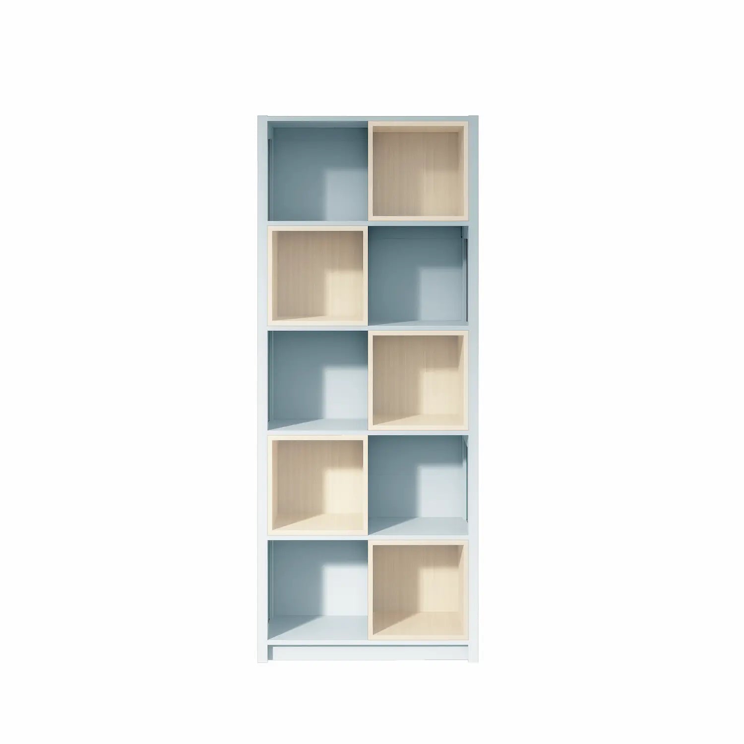 Lundia boekenkast met inzetboxen