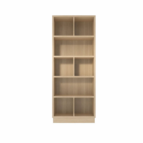 Bibliothèque à compartiments ludiques | Certo | Bois naturel