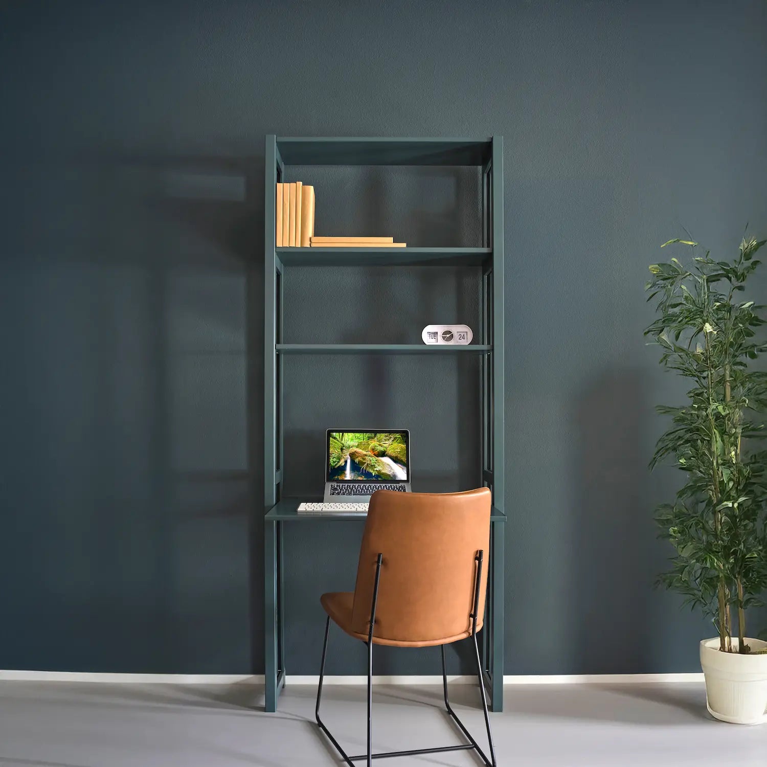 Meuble de bureau compact | Lundia Original | Bois vert pin