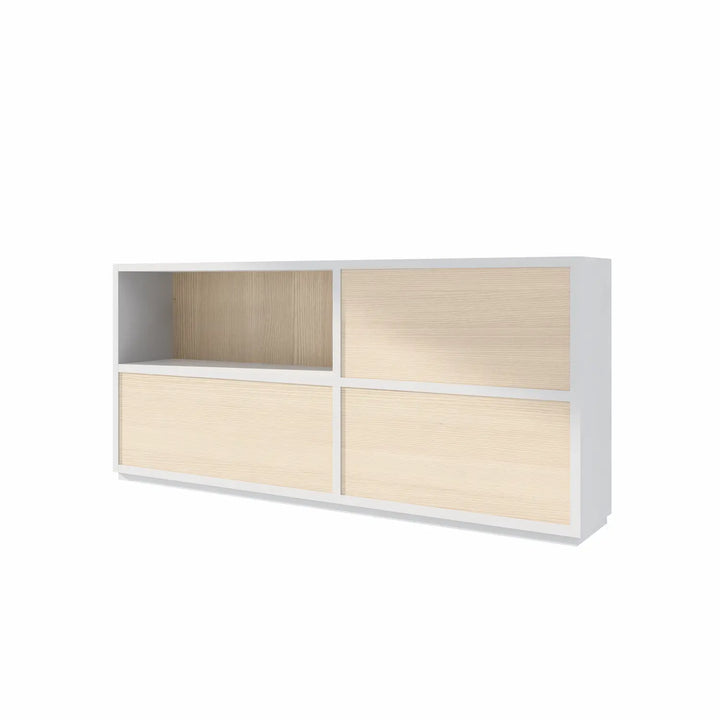 Low sideboard with dropdown door and open compartment | Design | Certo