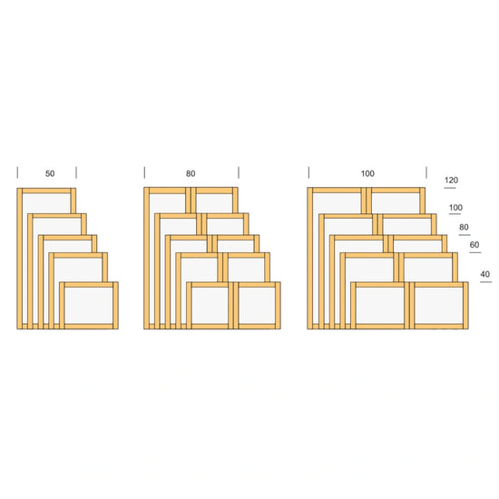 Paneeldeuren met helder glas paneel | Lundia Original
