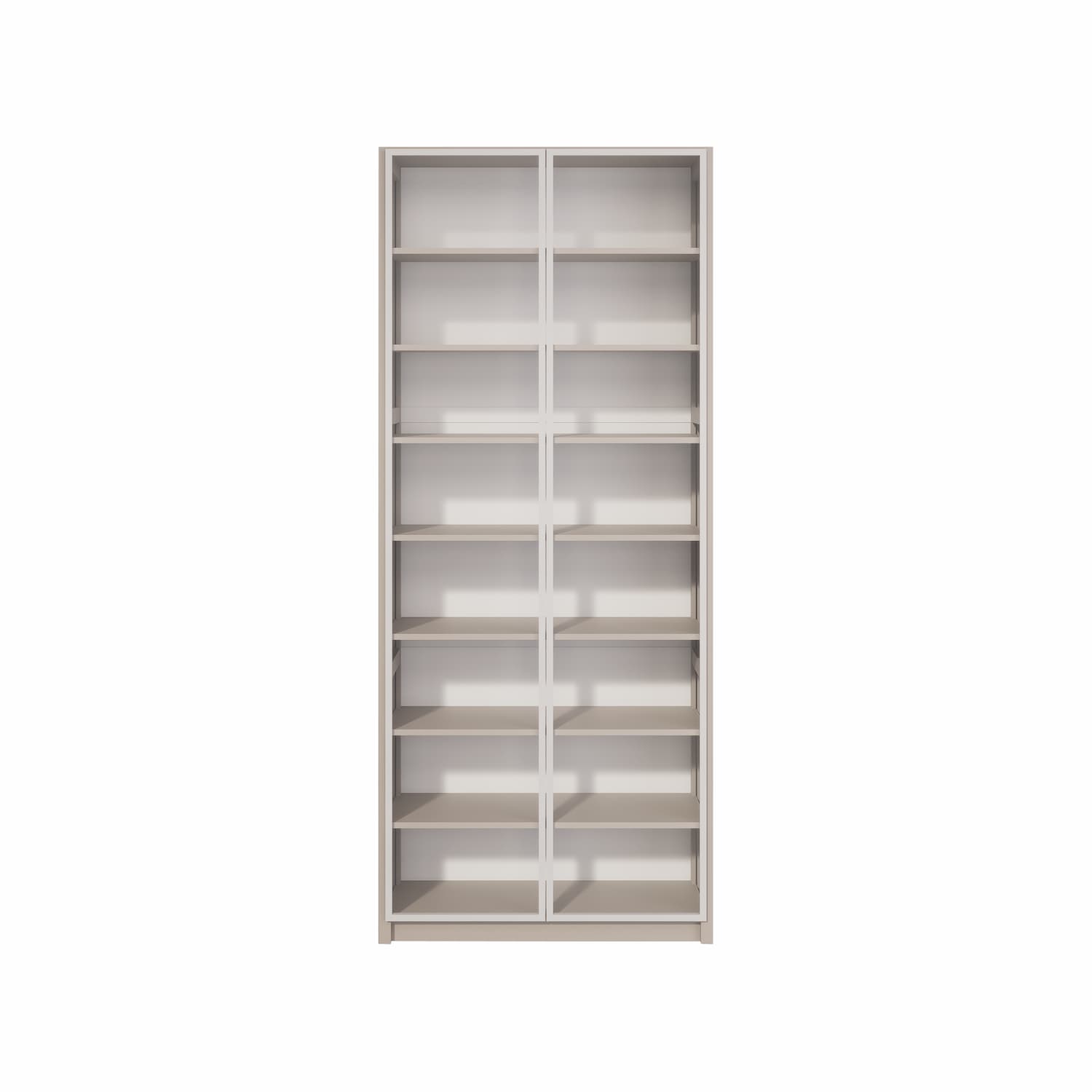 Vitrine Lego | Lundia Original | Gris pierre et blanc