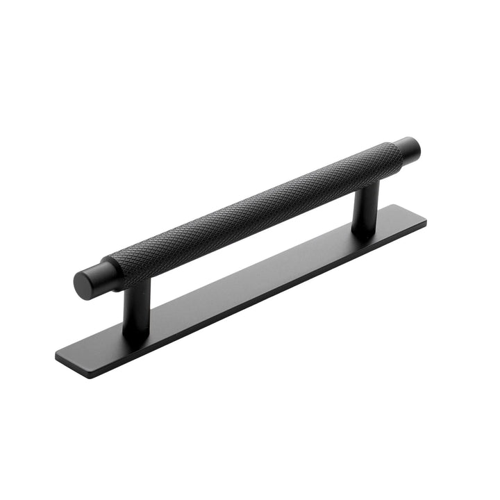 Manor greep met achterplaat | Zwart | Lundia Original