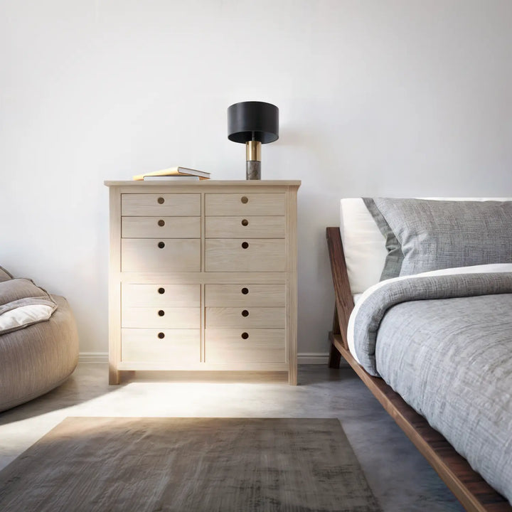 Tall & narrow chest of drawers | Small | Regular wood