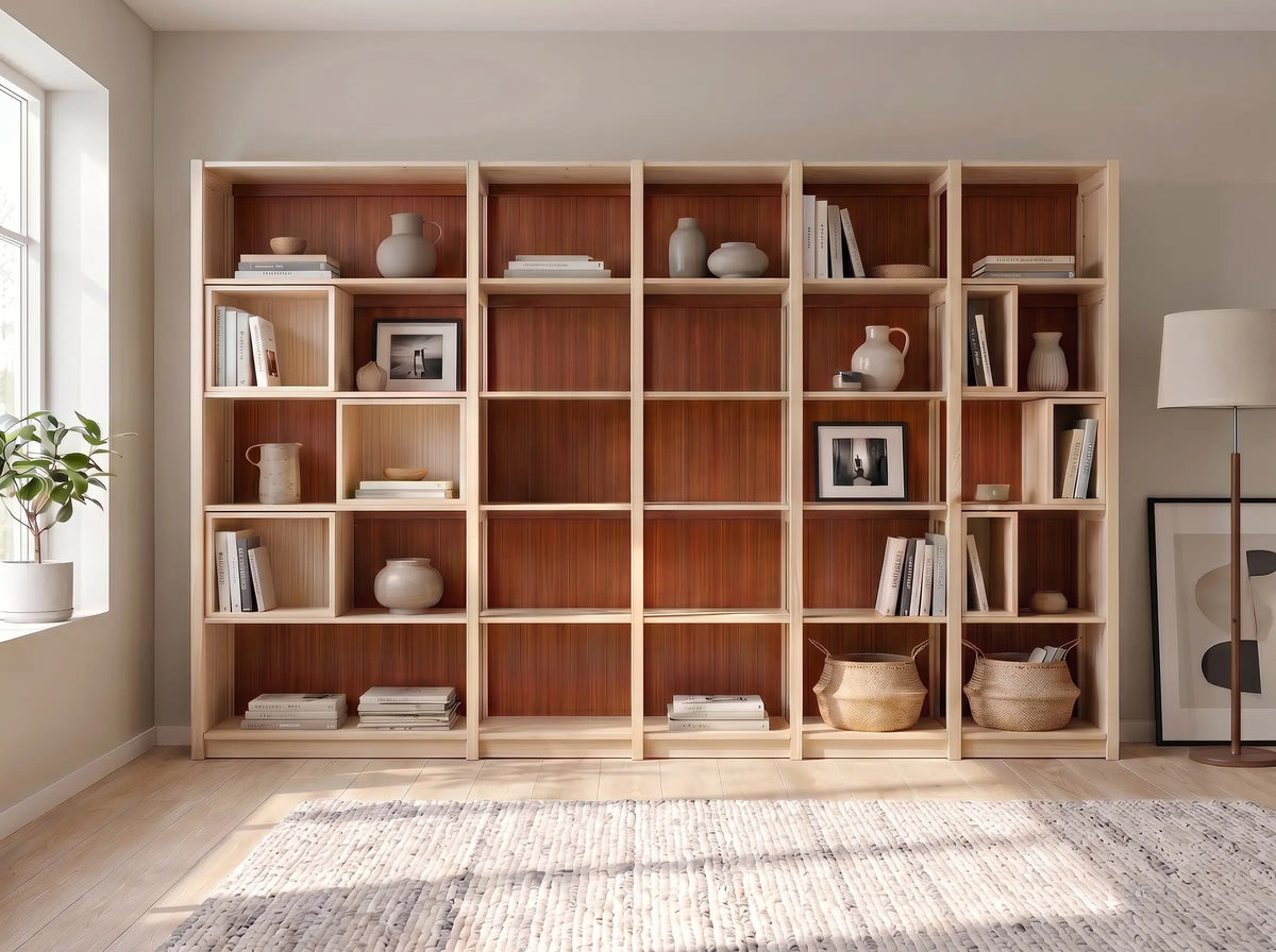 Houten kasten van Lundia