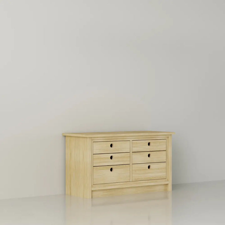 Low chest of drawers | Basic | Regular wood
