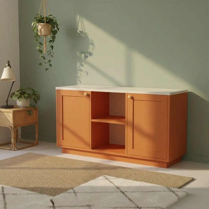 Middelgrote houten dressoir | Lundia Basics