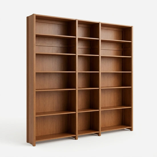 Klassiek houten boekenkast | Lundia Original | Arrosto, perspectief
