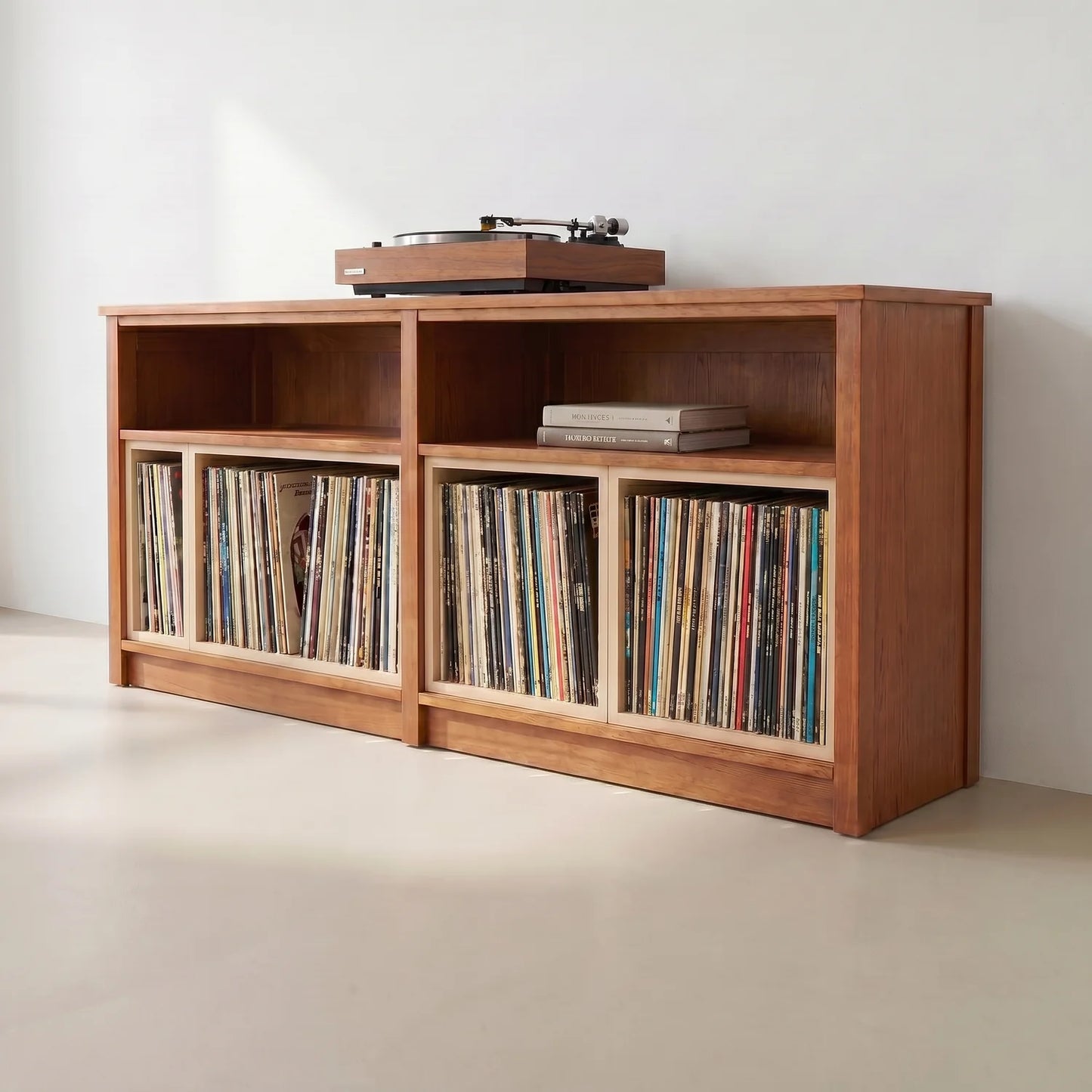 Classic LP cabinet | Lundia Original | Arrosto & regular, sfeerbeeld perspectief