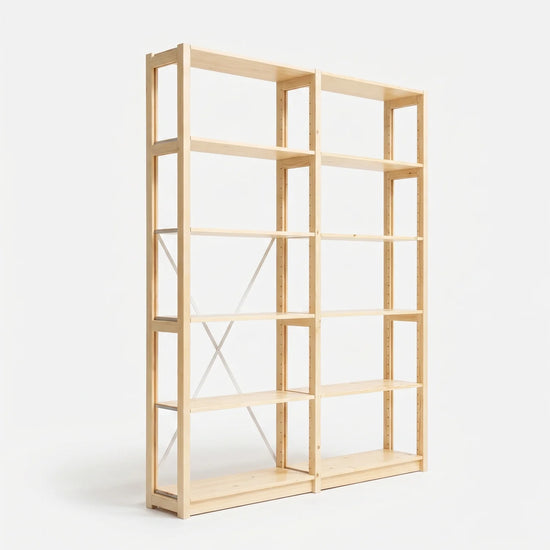 Boekenkast | Lundia Original | 208 x 165 x 30, perspectief