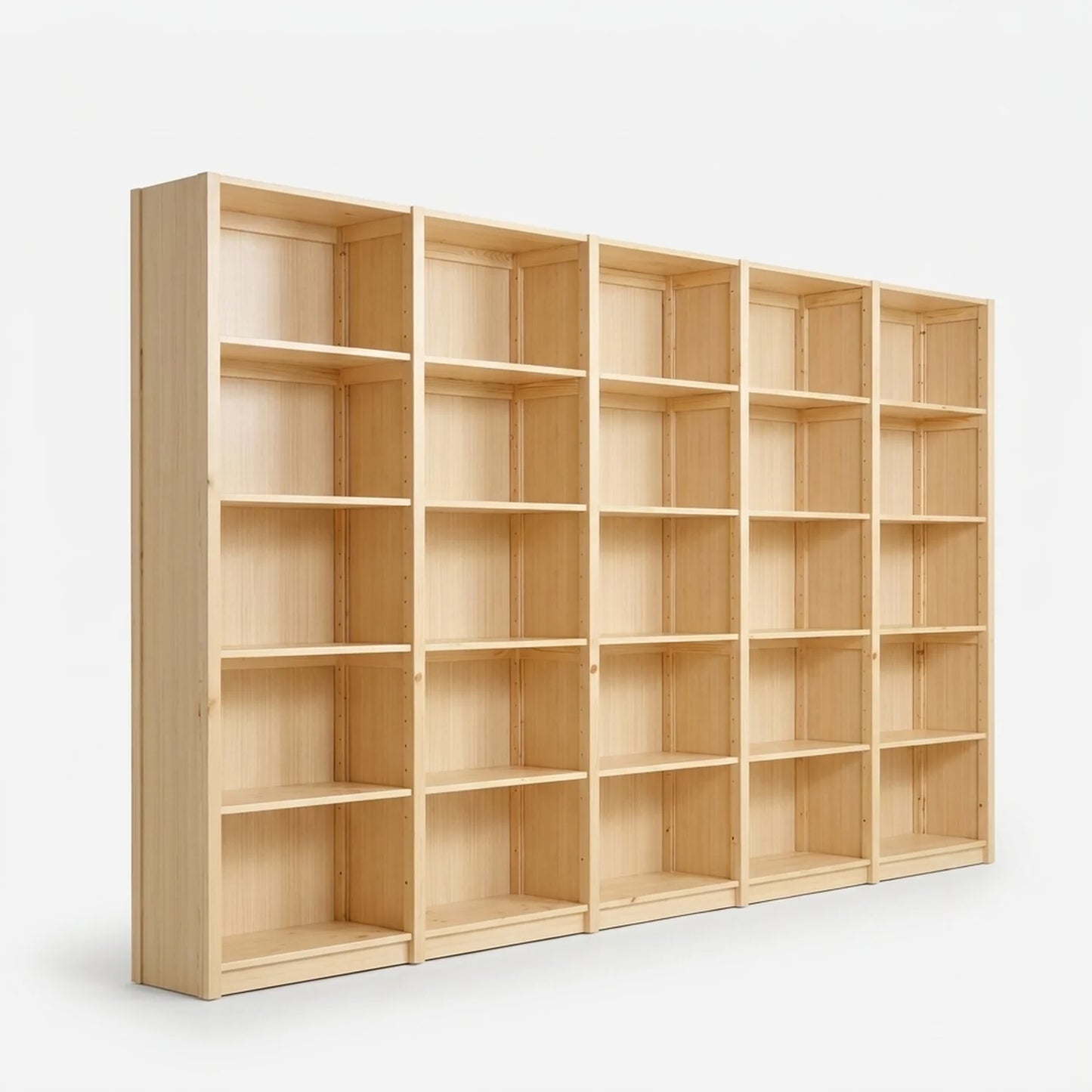 Armoire murale en bois | Lundia Original | Laqué transparent, perspectief