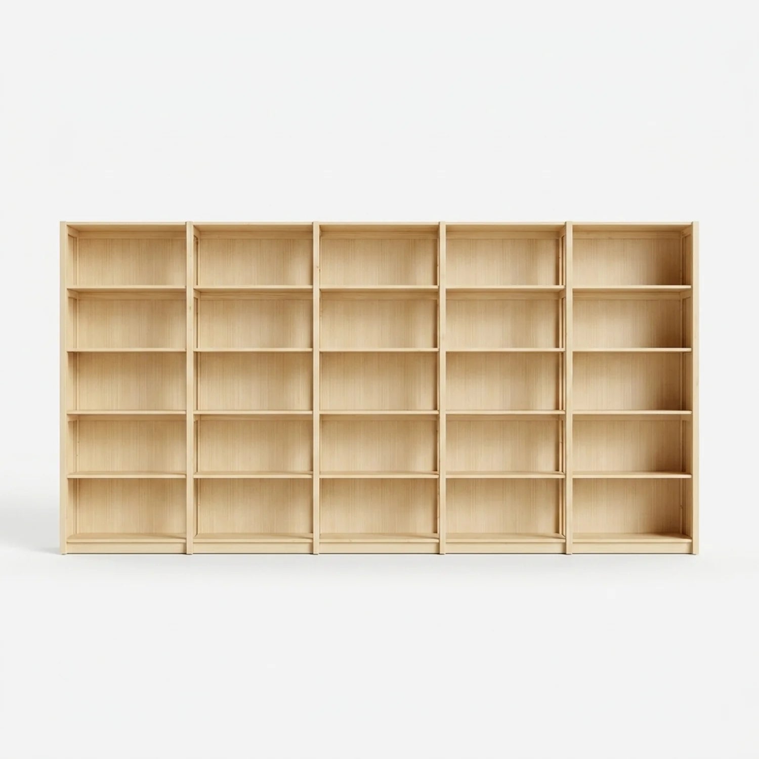 Armoire murale en bois | Lundia Original | Laqué transparent, vooraanzicht