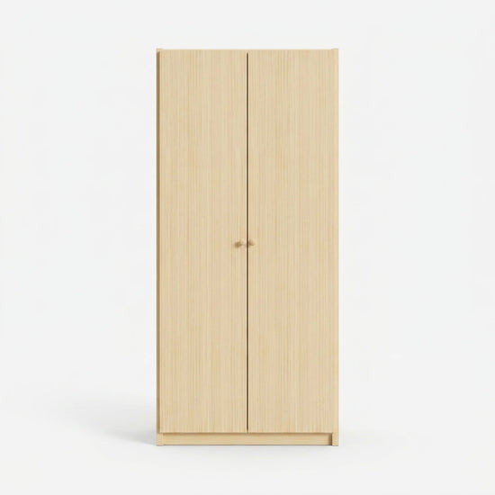 Armoire à portes | Lundia Original | Bois laqué transparent, vooraanzicht