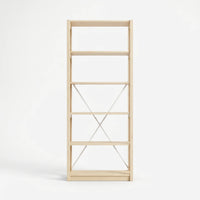 Bookcase | Lundia Original | 208 x 85 x 30, vooraanzicht