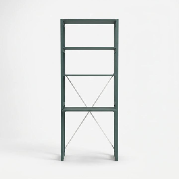 Compact desk cabinet | Lundia Original | Pine green, vooraanzicht