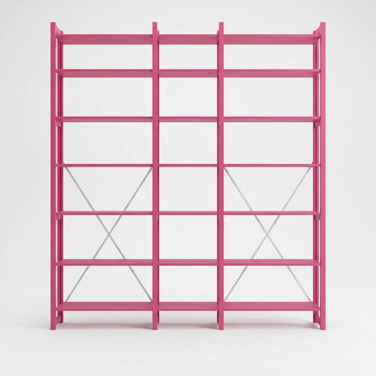 Bibliothèque ouverte | Lundia Original | Rose vif, vooraanzicht