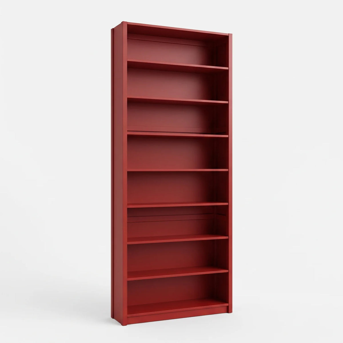 Boekenkast | Lundia Original | Kersenrood, perspectief