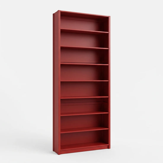 Boekenkast | Lundia Original | Kersenrood, perspectief