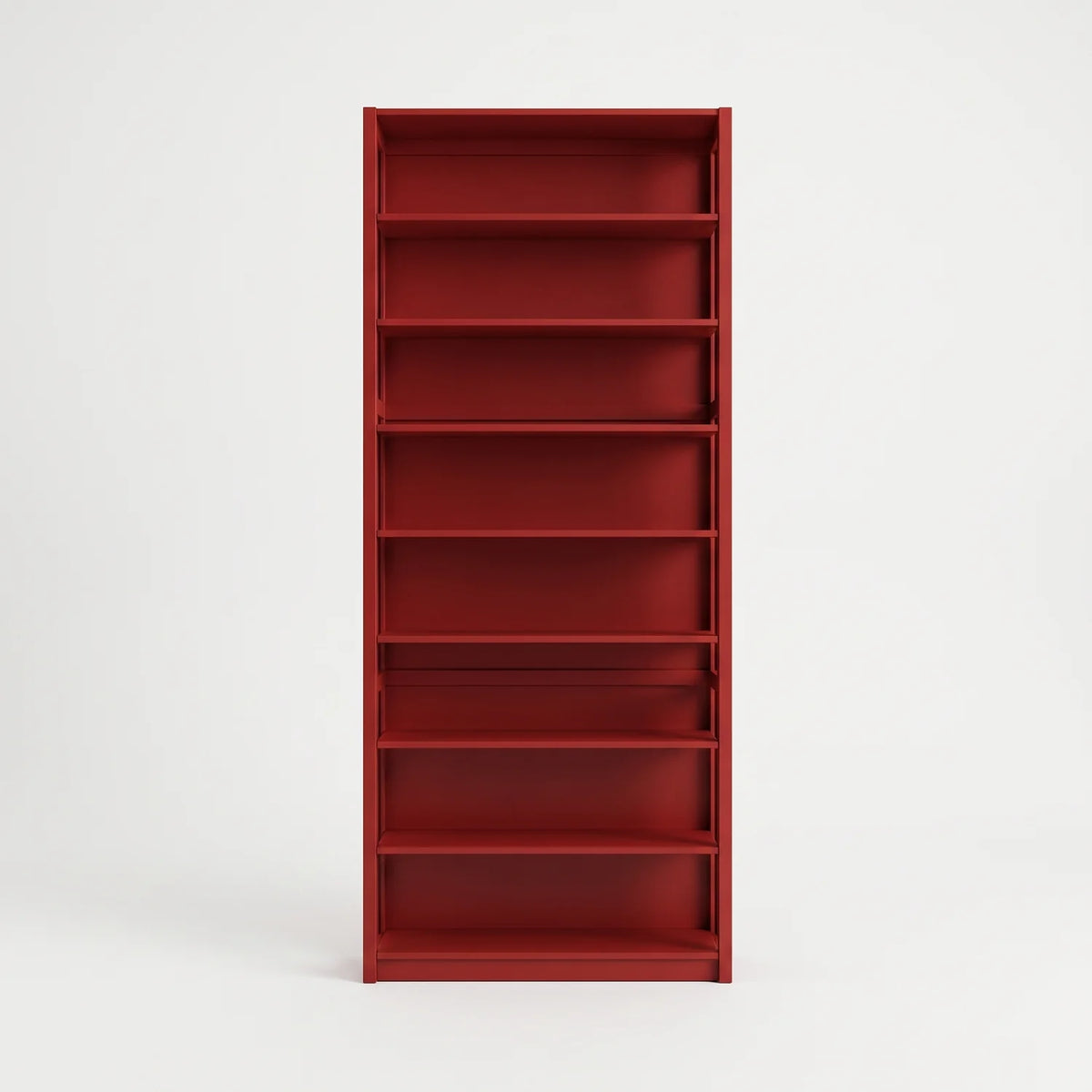 Boekenkast | Lundia Original | Kersenrood, vooraanzicht