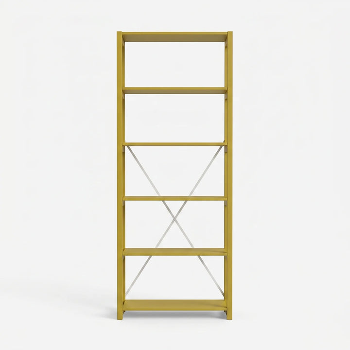 Bookcase | Lundia Original | Mustard Green, vooraanzicht