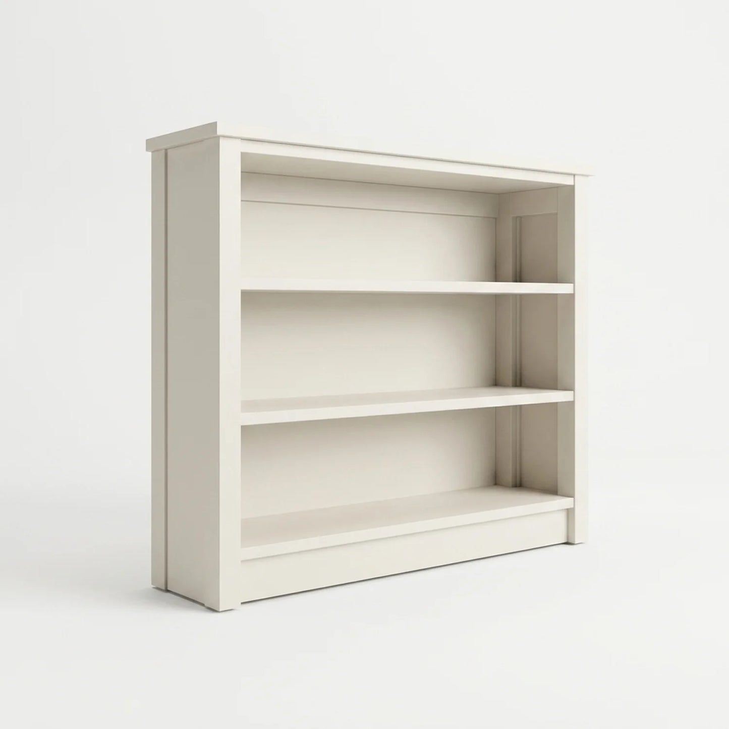 Lage CD/DVD kast | Lundia Original | Wit hout, perspectief