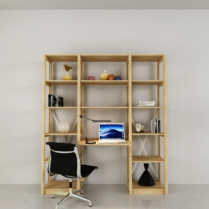 Desk cabinet | Large | Regular wood