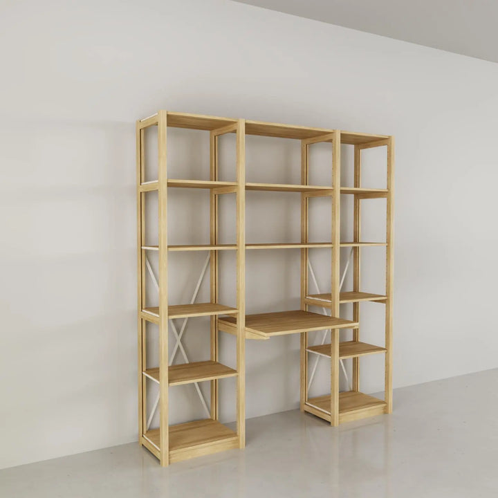 Desk cabinet | Large | Regular wood