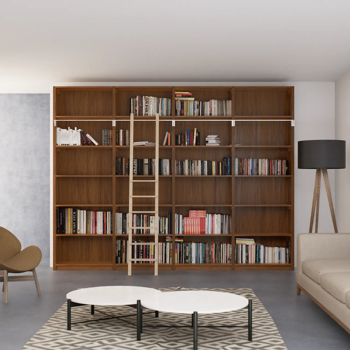 Klassiek houten boekenkast | Groot | Arrosto hout