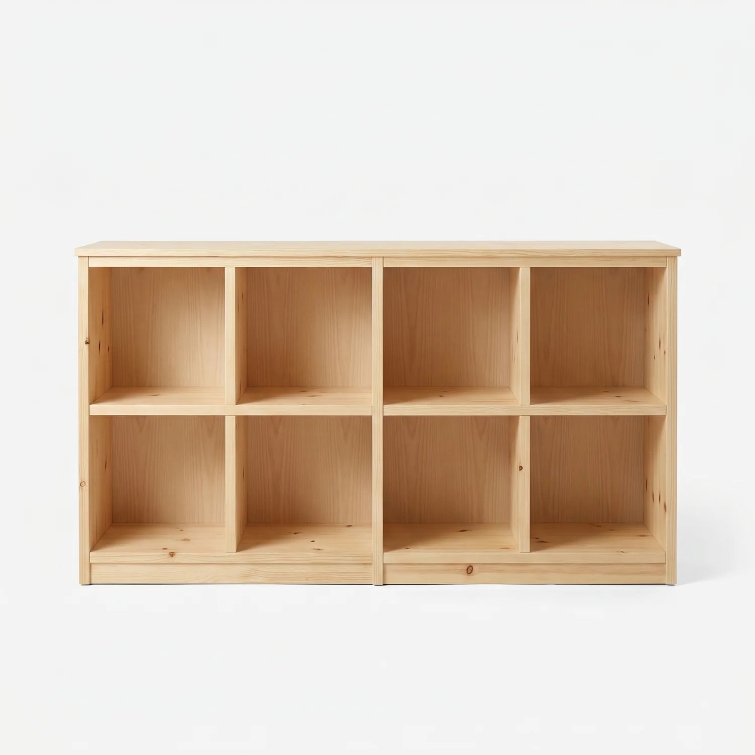 Scandinavische Lundia Libre LP-kast in blank gelakt, vooraanzicht