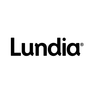 Lundia logo | zwart op wit