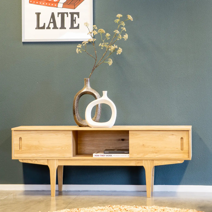 Dressoir kast | Lundia New Vintage | Blank gelakt eikenhout