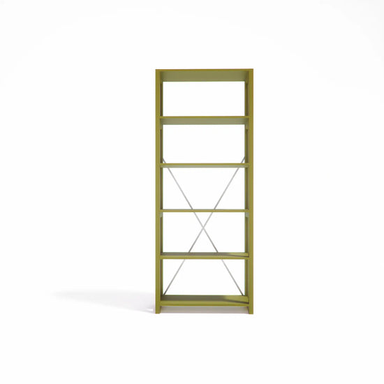 Bibliothèque | Lundia Original | Vert moutarde