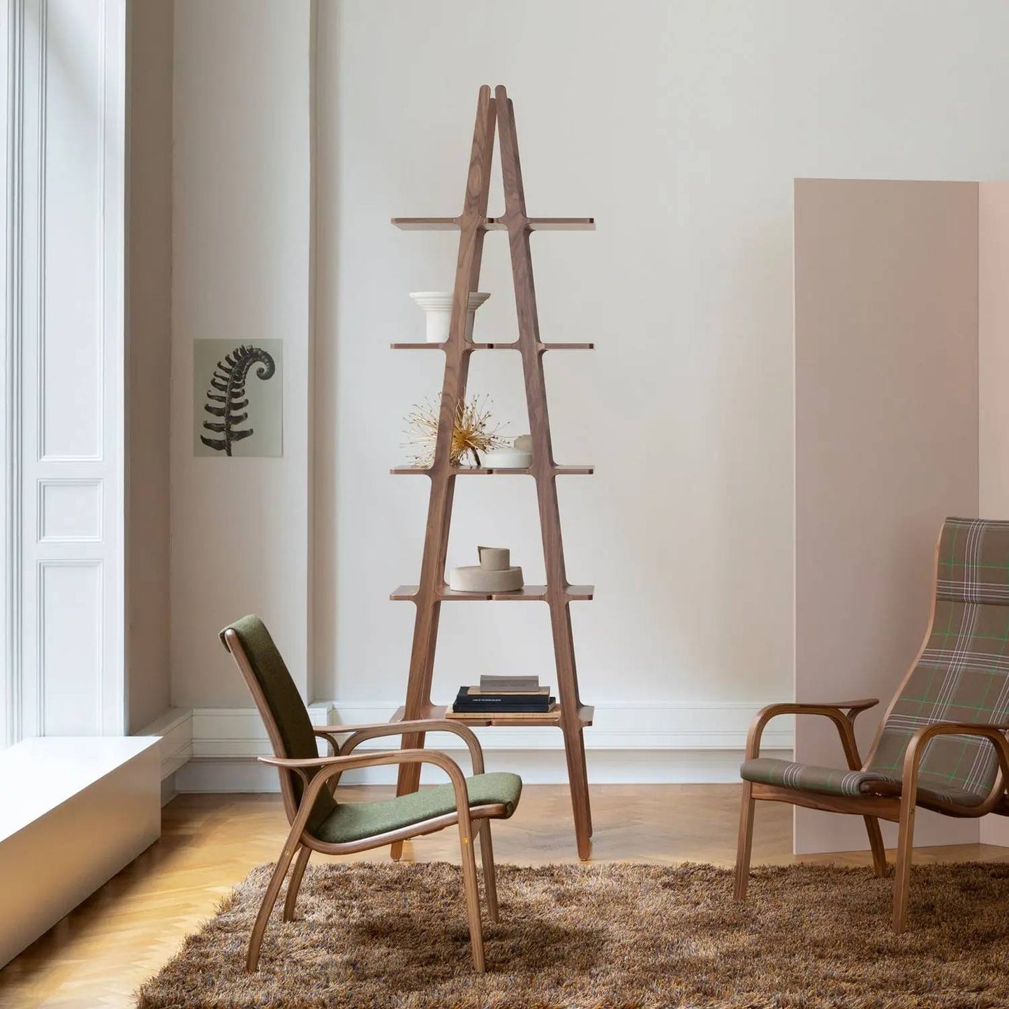 Libri rek 5 planken | Swedese | Lundia Living