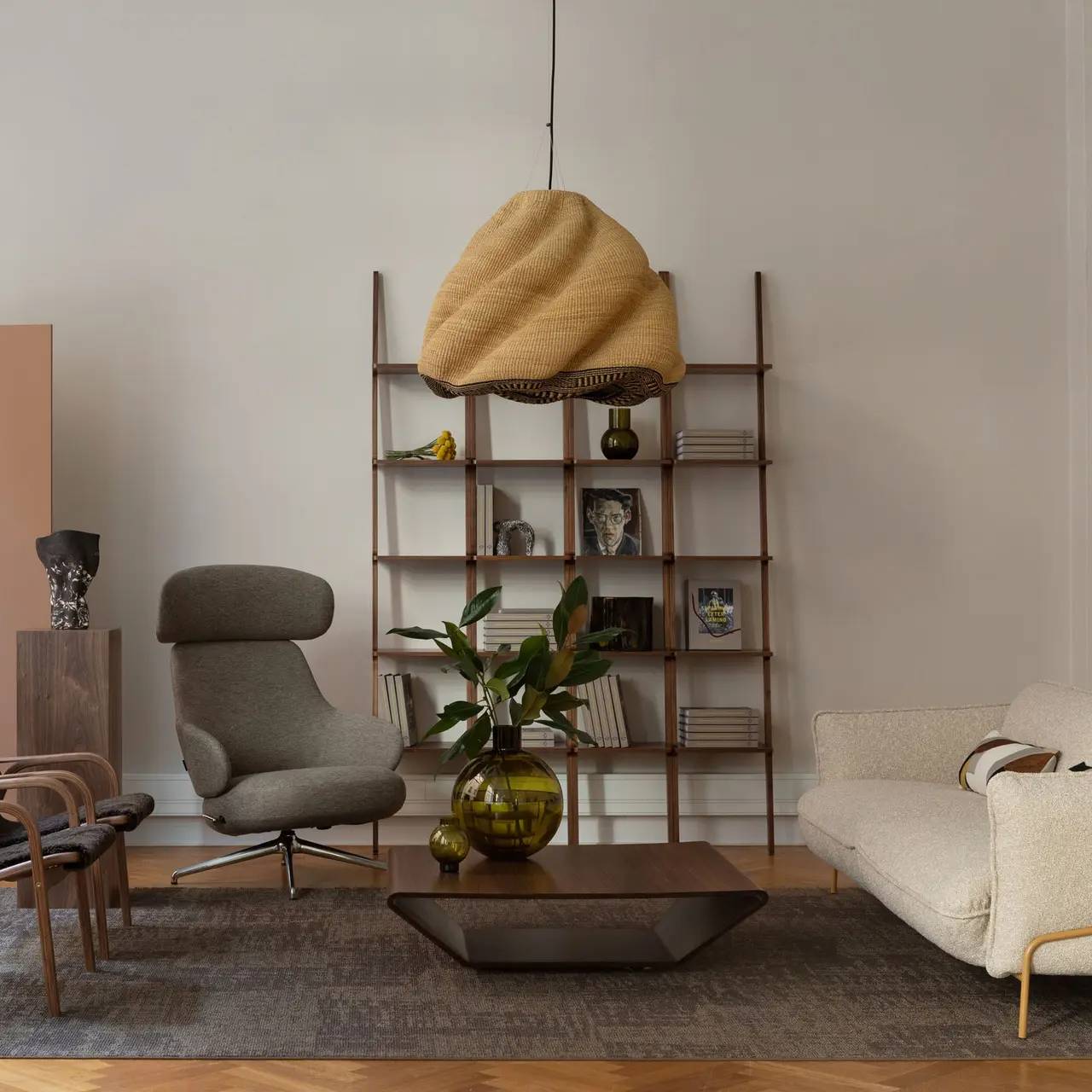 Libri rek 5 planken | Swedese | Lundia Living